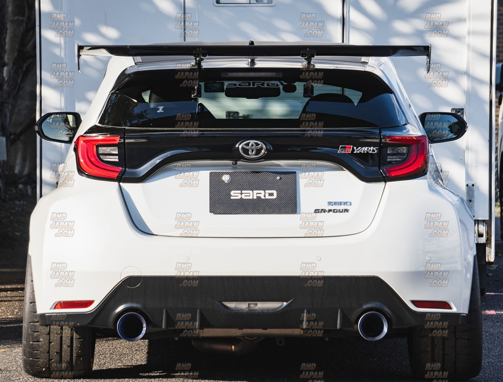 【いち】SARD GT WING Fuji miniウイング GRヤリス Sard GT Wing Fuji Mini 1400mm Carbon Twill Weave - GR Yaris GXPA16